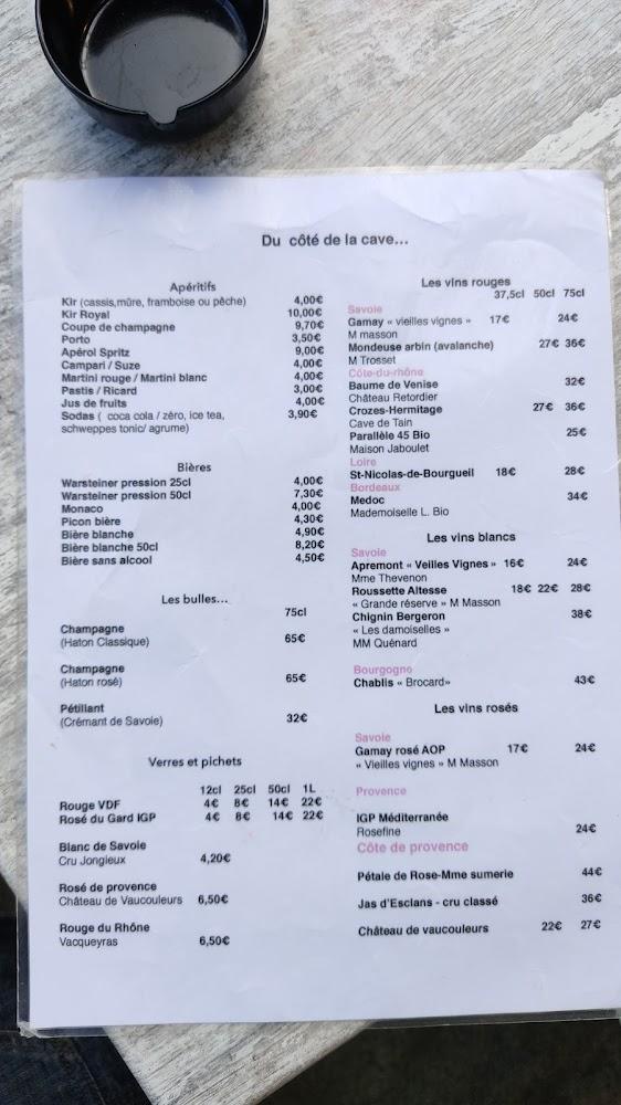 Le Chalet du Port - Menu Image 2